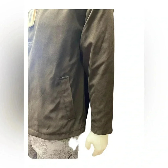 Nexus Apparel Brown Faux Suede Lined Jacket Size Small - Picture 6 of 14